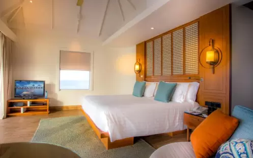 Centara Grand Island Maldives - Sunrise Overwater Villa Bedroom Full Centara Grand Island Maldives - Sunrise Overwater Villa Bedroom Full